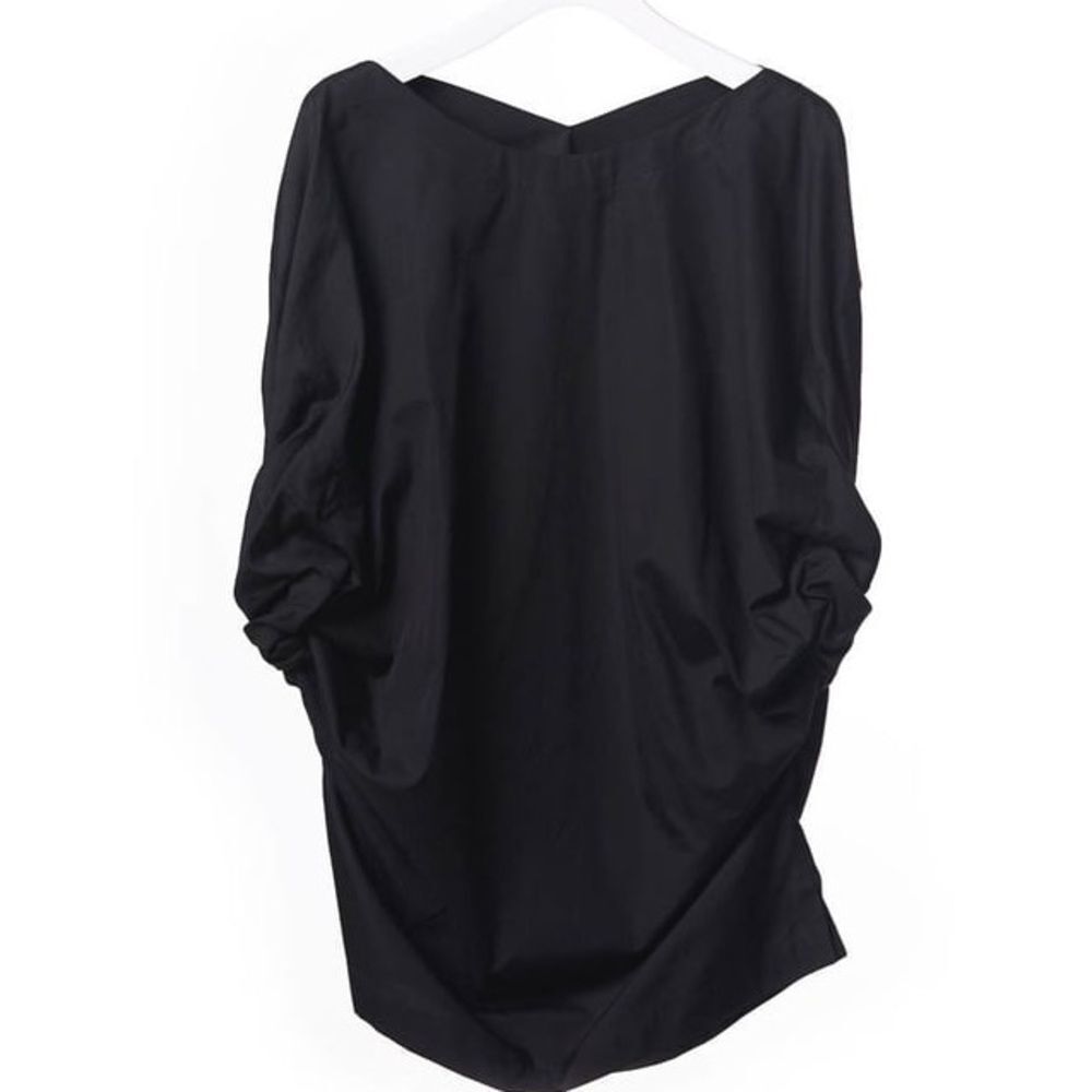 Divka Finx Broad Reversible Top in Black M NWT